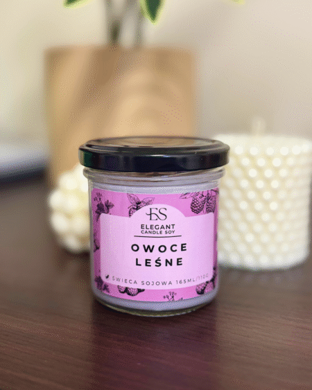Świeca sojowa – Owoce Leśne