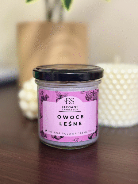 Świeca sojowa – Owoce Leśne