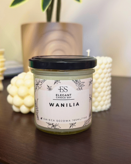 Świeca sojowa – Wanilia