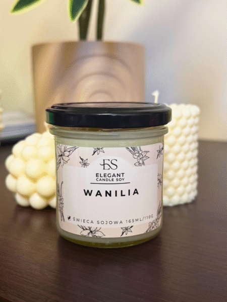 Świeca sojowa – Wanilia