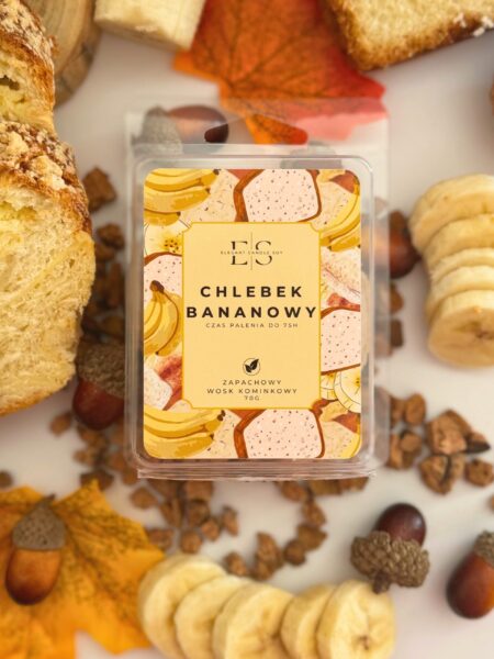 Wosk kominkowy – Chlebek Bananowy