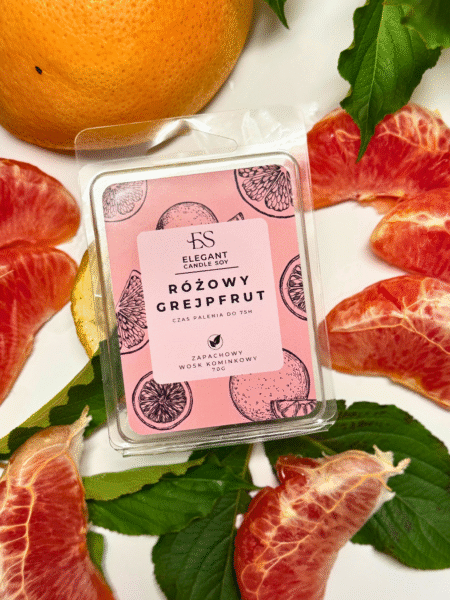 Wosk kominkowy – Różowy Grejpfrut