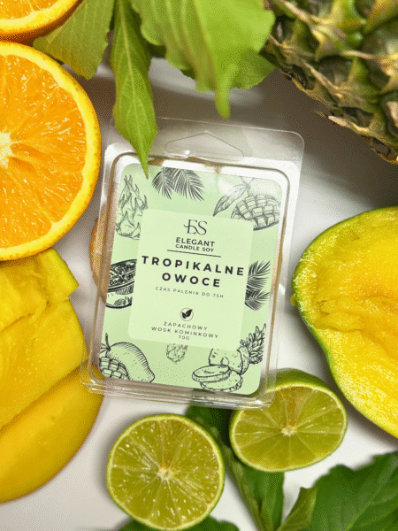 Wosk kominkowy – Tropikalne Owoce