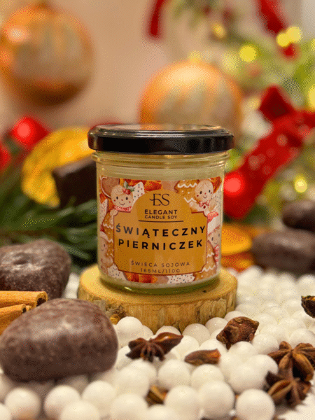 Świeca sojowa – Świąteczny Pierniczek