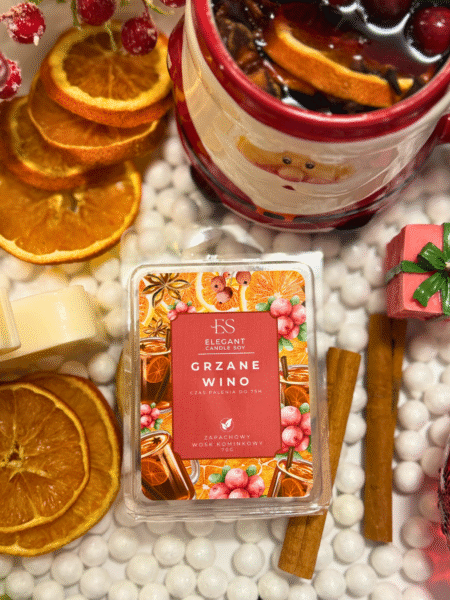 Wosk kominkowy – Grzane Wino