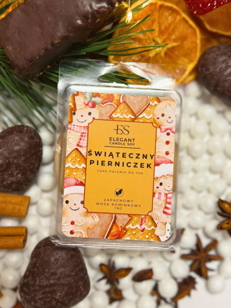 Wosk kominkowy – Świąteczny Pierniczek