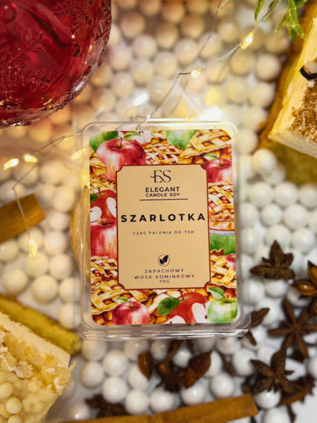 Wosk kominkowy – Szarlotka